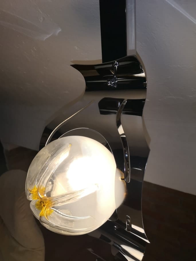 lampada da terra piantana vintage modernariato nientedinuovo.it