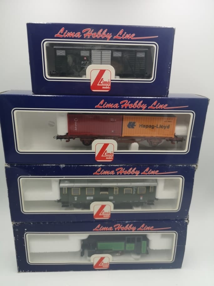 Train électrique Lima - Années 70 - Dans Sa Boîte D'origine - État Excellent