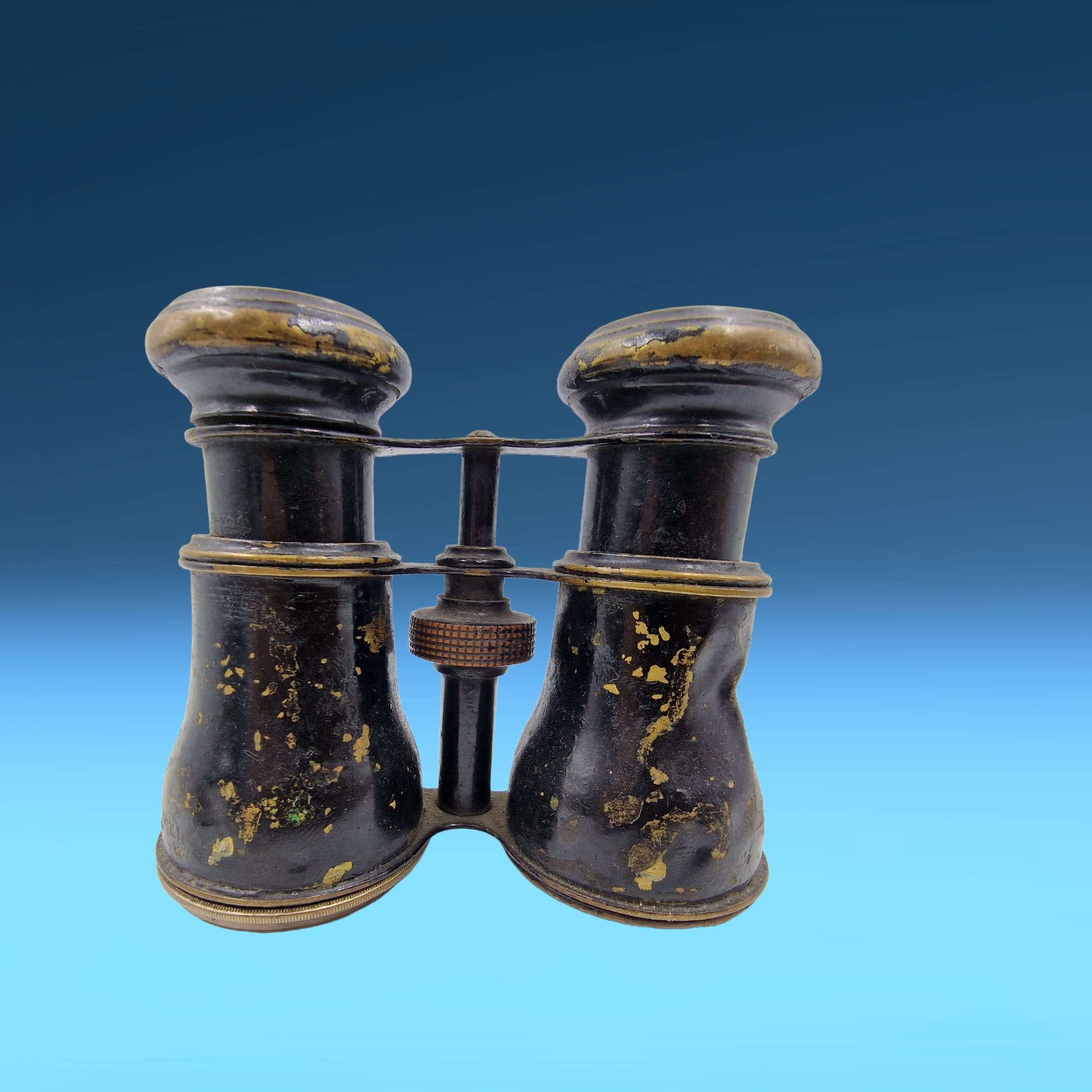 Binocolo nautico in ottone antico